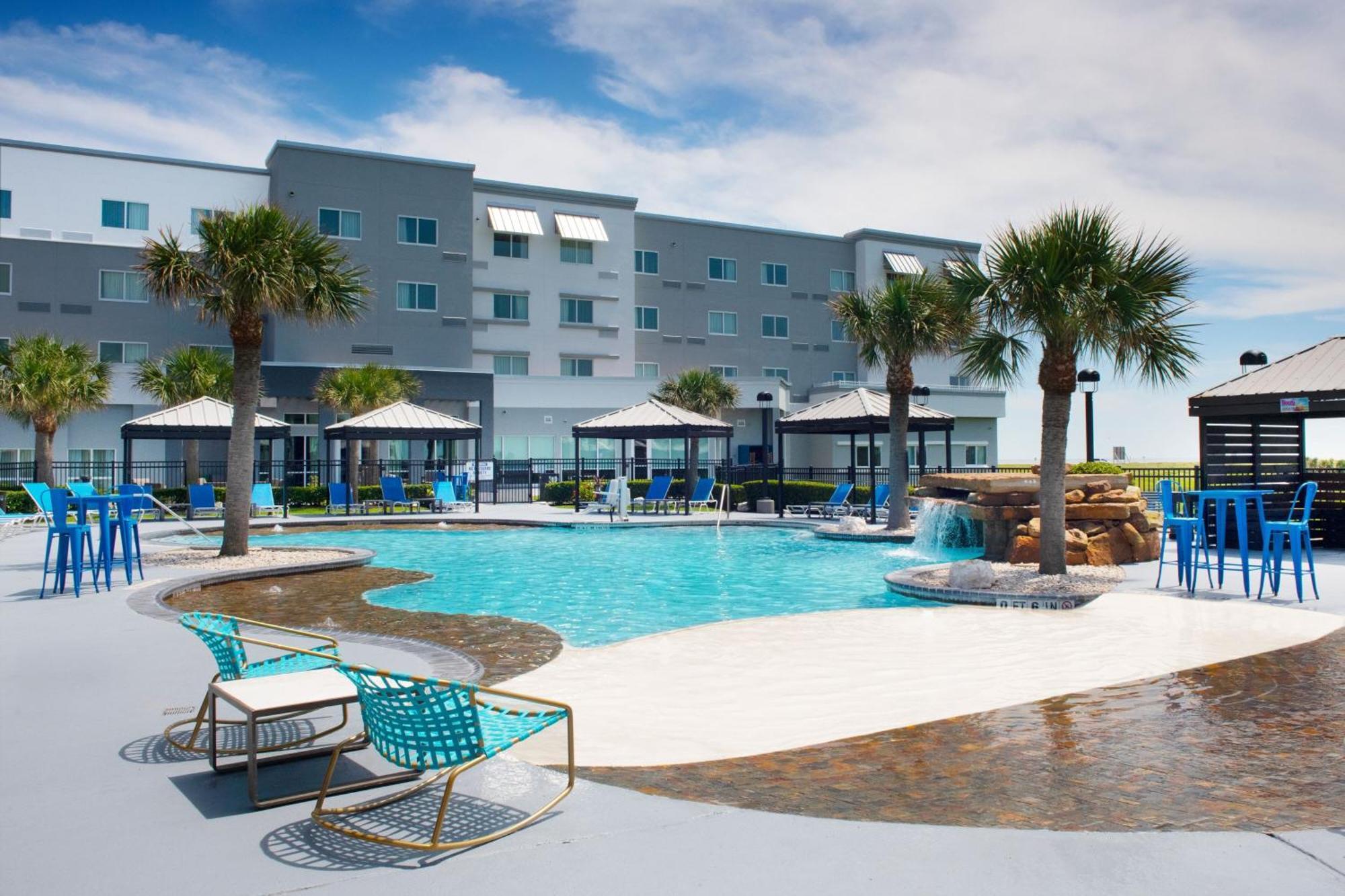 Готель Courtyard By Marriott Galveston Island Екстер'єр фото